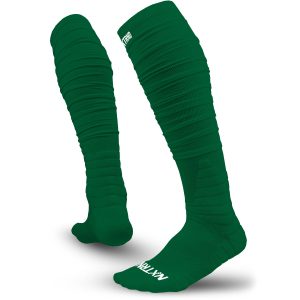   XTD® Scrunch Football Socks Green