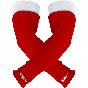  Double Arm Sleeves Red (1 Pair)