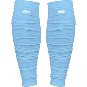   Scrunch Football Leg Sleeves Columbia Blue