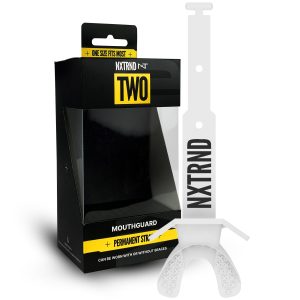 TWO® White  Football Mouth Guard