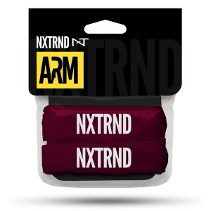   Arm Bands Maroon (1 Pair)