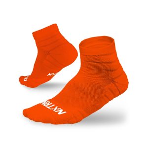   Quarter Socks Orange (3-Pairs)