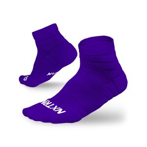   Quarter Socks Purple (3-Pairs)