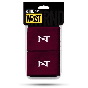   Wrist Bands Maroon (1 Pair)